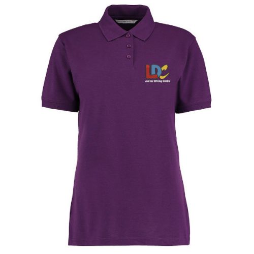 LDC Kustom Kit Klassic Polo Women's With Superwash 60°C (Classic Fit) Dark Purple